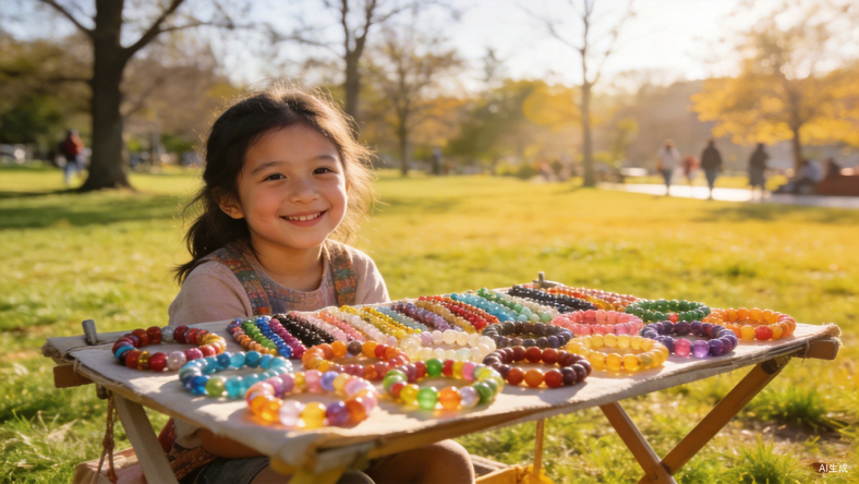 我6岁的女儿,开始学赚钱了